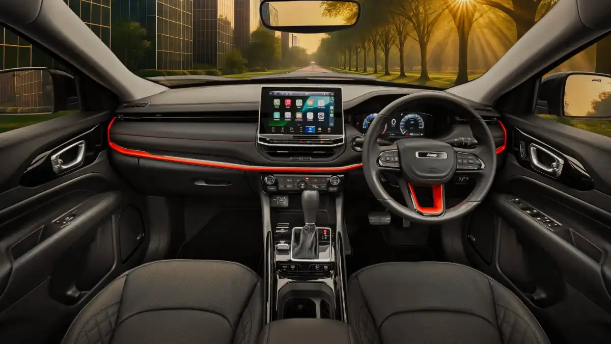 Jeep Meridian Track Interior