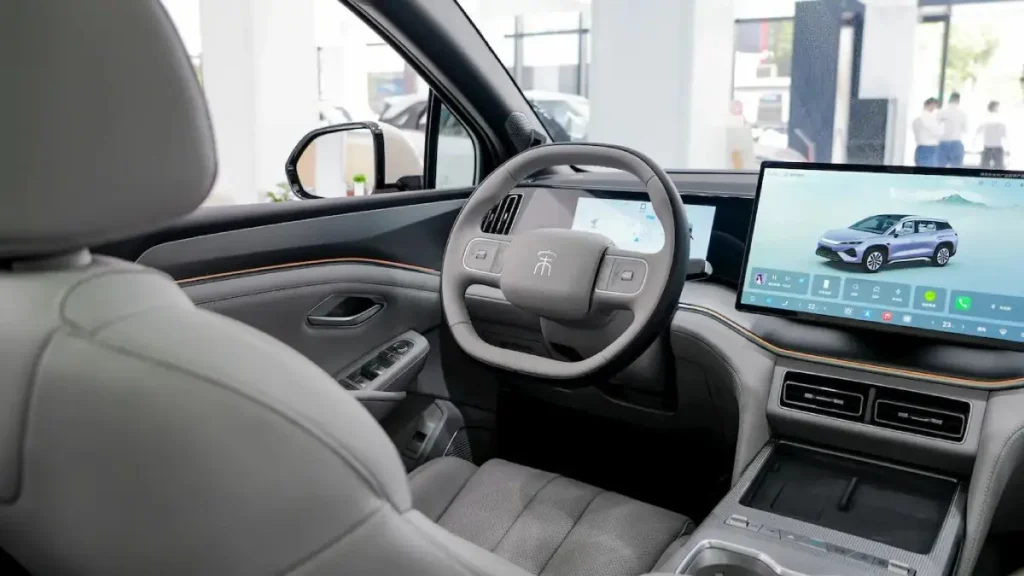 BYD Song Ultra EV Dashboard