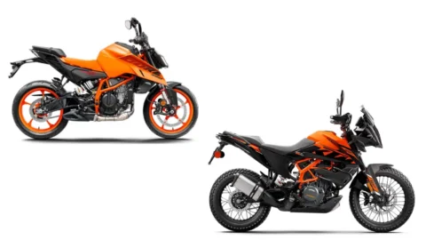 KTM 390 Duke और 390 Adventure के 350cc वेरिएंट लॉन्च – कीमत ₹2.77 लाख से शुरू