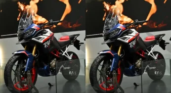 TVS Apache RTX 300 Showcased in Europe with Striking New Colour Scheme