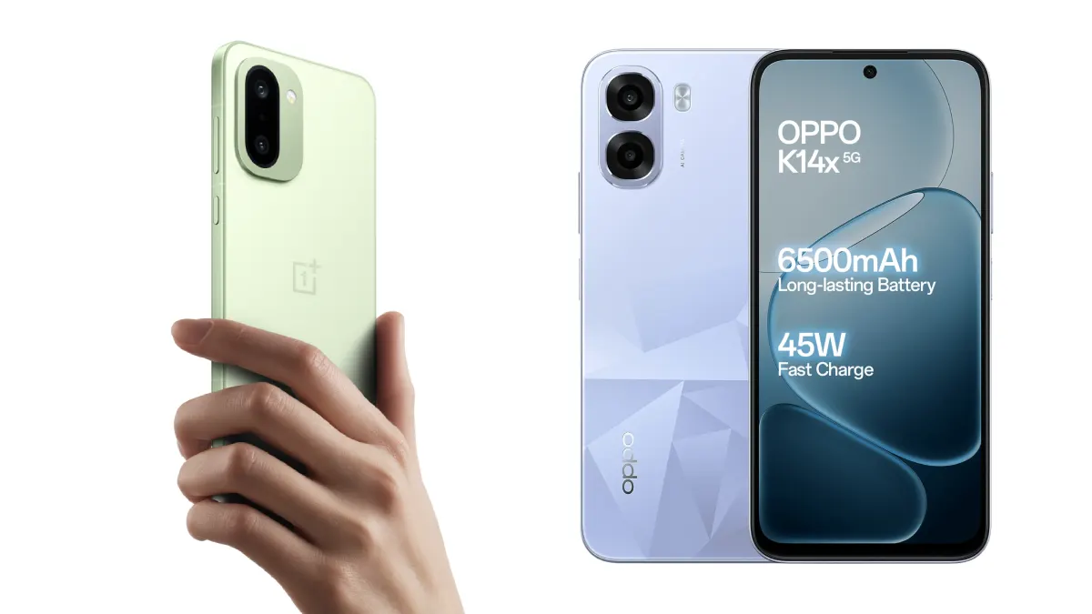 OnePlus 15R and OPPO K14x