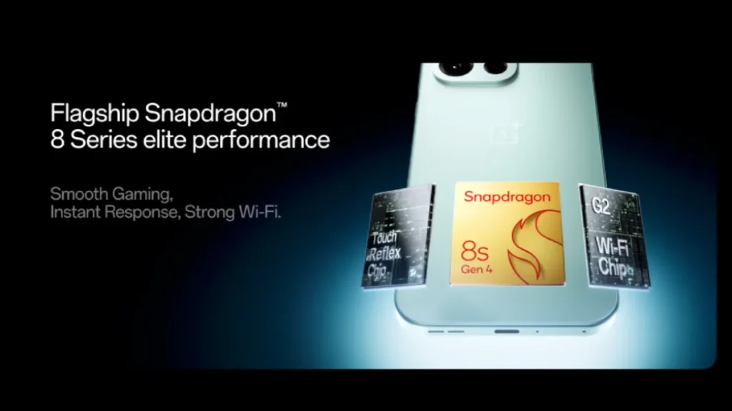 OnePlus Nord 6 Feature Qualcomm Snapdragon 8s Gen 4 chipset