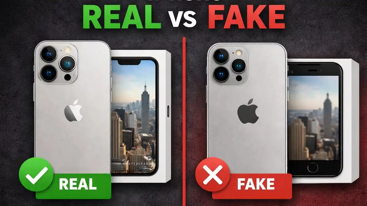 Real Apple iPhone vs Fake Apple iPhone