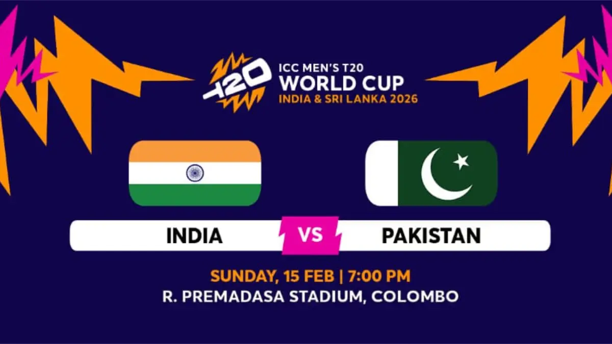 IND vs PAK T20 World Cup 2026