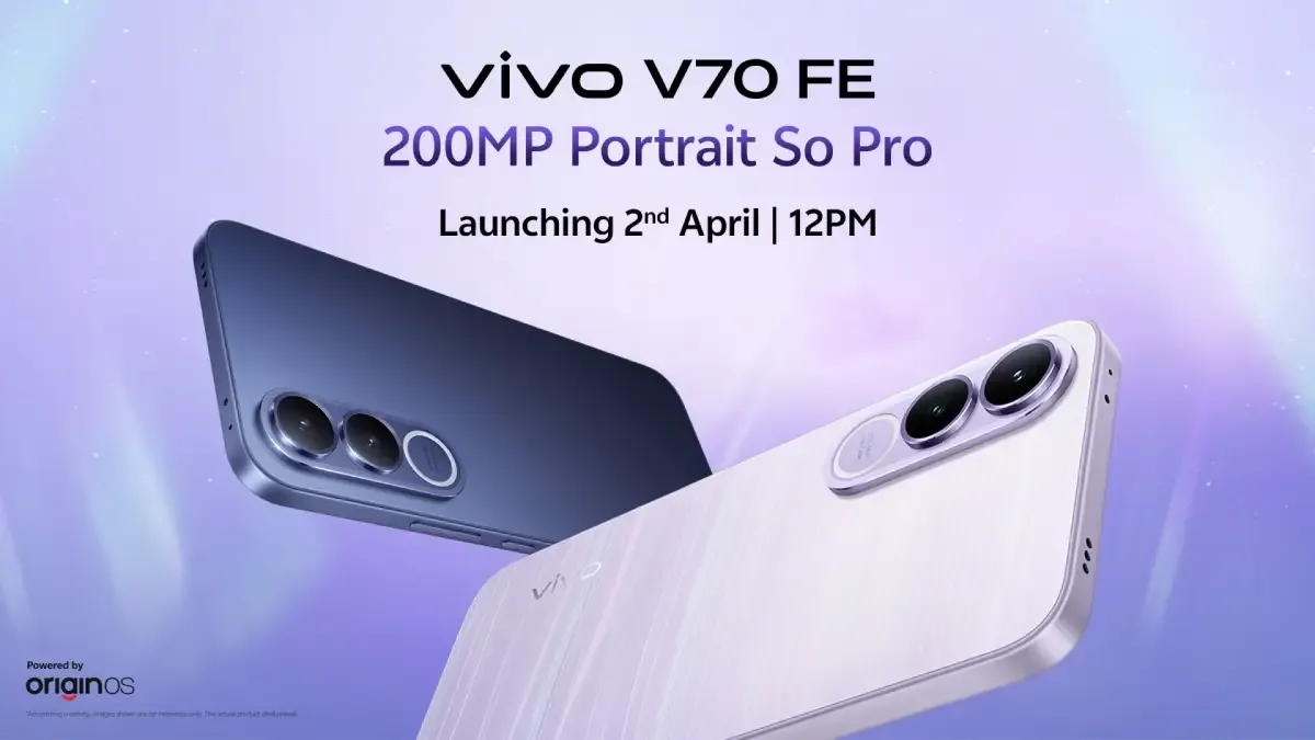 Vivo V70 FE India Launch April 2