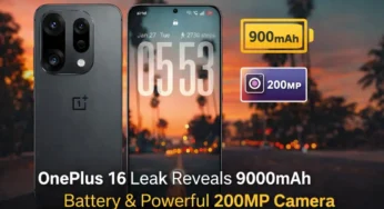 OnePlus 16 Leaks Reveal 9000mAh Battery and 200MP Camera: Biggest Upgrade Yet?