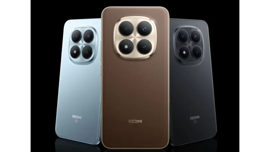 Redmi Note 15 Pro Series - Silver Ash, Mirage Blue, and Carbon Black.