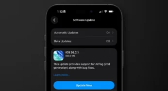 Apple’s iOS 26.2.1 Update Rolls Out With AirTag 2 Support and Bug Fixes — Here’s Why You Should Consider Installing It