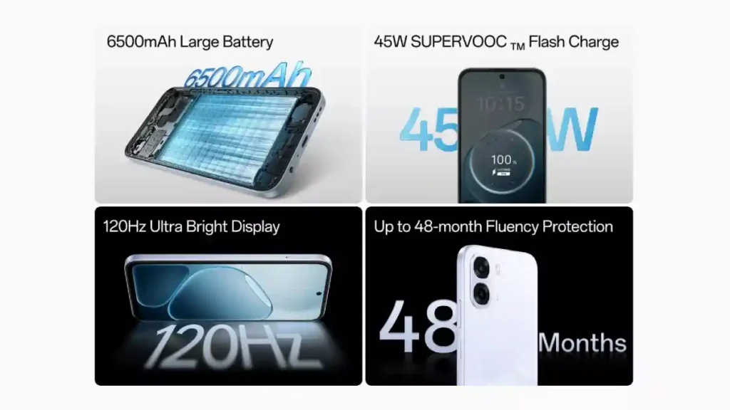 OPPO K14x 5G Bettery