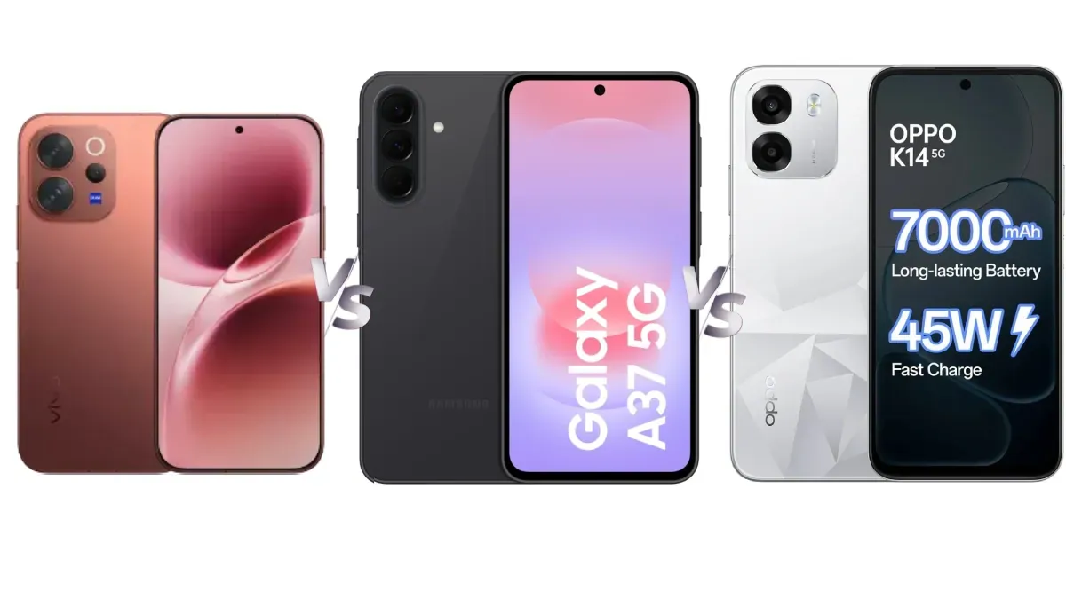 Samsung Galaxy A37 vs Poco X8 Pro Max vs Vivo V70